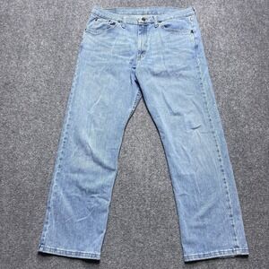 Wrangler Jeans Mens 34x29 Blue Regular Fit 98FXWSL Premium Quality Classic Denim